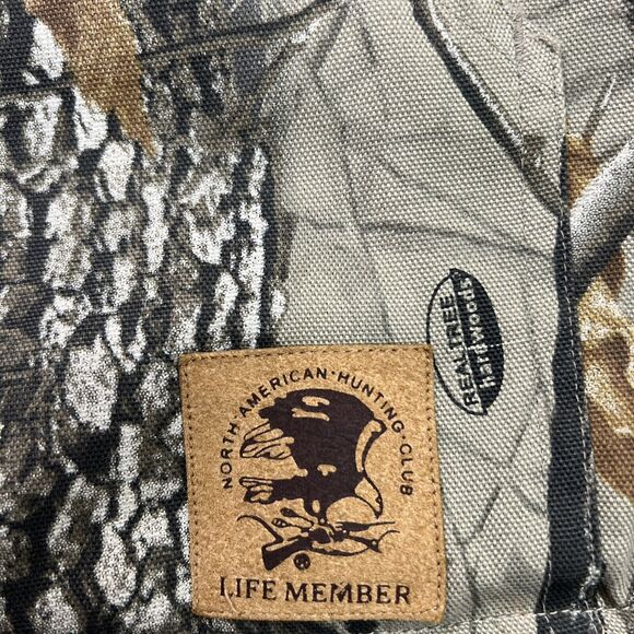 Bob Allen Reversible Camouflage Vest Mens 2XL Realtree Hardwoods Hunting - Picture 9 of 11